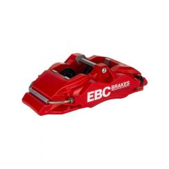 EBC Racing For 05-11 Ford Focus ST Mk2 Front Left Apollo-4 Red Cal…