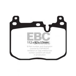 EBC For 14+ BMW i8 1.5 Turbo/Electric Yellowstuff Front Brake Pads