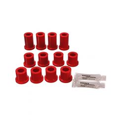 Energy Suspension Front Spring/Shackle Bushing For 84-85 Toyota 4Runner Red