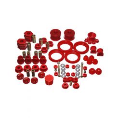 Energy Suspension Master Bushing Set For 96-00 Honda Civic/CRX Red Hyper-Flex