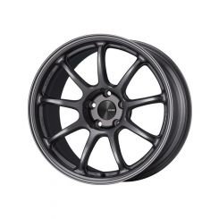 Enkei Wheel PF09 17x7 Bolt Pattern 4x100 Offset 38mm Bore 75mm Dark Silver