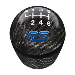 Ford Racing For Focus RS Black Carbon Fiber Shift Knob 6 Speed