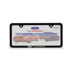 Ford Racing For Ford Performance Slim License Plate Frame Black Sta