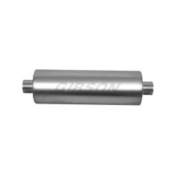 Gibson SFT Superflow Center/Center Round Muffler 8x24in/3in Inlet/3in O…