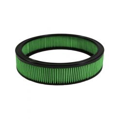 Green Filter For 72-74 Pontiac Firebird 400 CID V8 14in x 3in. Round Filt