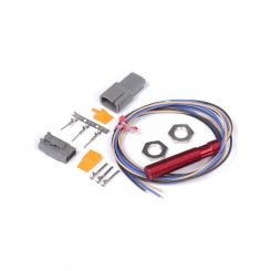 Haltech Red Single Channel Hall Effect Sensor M12x1.0
