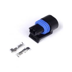 Haltech Delphi 2 Pin GM Style Coolant Temp Connector Plug & Pins