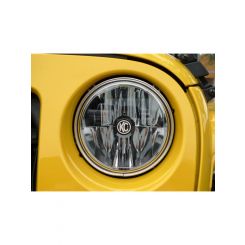 KC Hilites 7" Gravity LED Single Headlight SAE/ECE For 07-18 Jeep JK