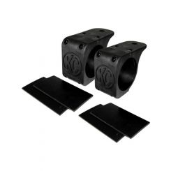 KC Hilites Universal Tube Clamp Light Mount Bracket Set 2.75" to 3" Light Bars