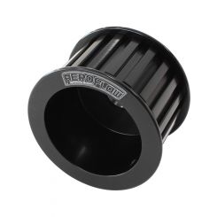 Aeroflow Alternator Gilmer Pulley Black Hard Anodised