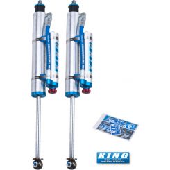 King Shocks For 07-18 Jeep Wrangler JK Front 2.5 Dia Piggy Hose Res