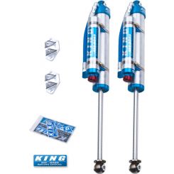 King Shocks For 07-18 Jeep Wrangler JK Rear 2.5 Dia Piggy Hose Res
