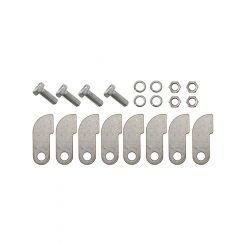 Aeroflow Replacement Merge Collector Tabs x 8 Tabs & x 4 Bolts