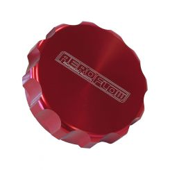 Aeroflow 1-1/2 Inch Billet Aluminium Filler Cap Red