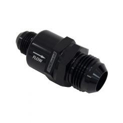 Aeroflow One Way Stepped Check Valve -12AN to -8AN, Black