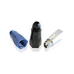 Aeroflow Adjustable Check Valve -8AN Blue Male to Female AN Outlets