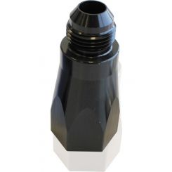 Aeroflow Adjustable Check Valve -8AN Black Male to Female AN Outlets AF613-08BLK