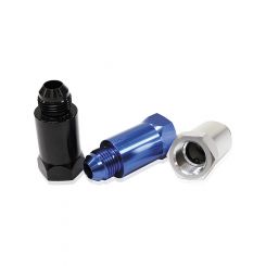 Aeroflow Roll Over Valve -8AN Blue -8 Female ORB to -8 Male AN