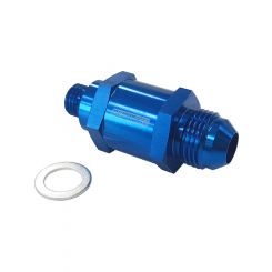 Aeroflow EFI Fuel Pump Check Valve -6AN (M12 x 1.5mm) Blue