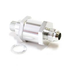 Aeroflow EFI Fuel Pump Check Valve -8AN (M12 x 1.5mm) Silver