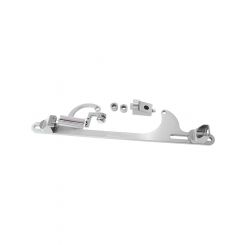 Aeroflow Billet Throttle Cable Bracket 4150 Style Silver