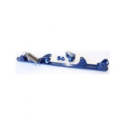 Aeroflow Billet Throttle Cable Bracket 4500 Dominator Style Blue