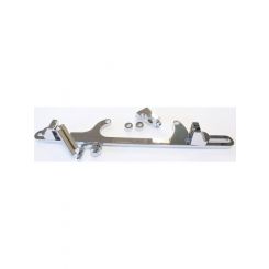 Aeroflow Billet Throttle Cable Bracket 4500 Dominator Style Chrome