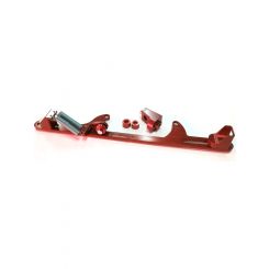Aeroflow Billet Throttle Cable Bracket 4500 Dominator Style Red