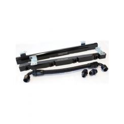 Aeroflow Billet EFI Fuel Rails Black For Holden 304-355 EFI V8