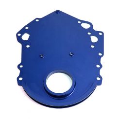 Aeroflow Billet Timing Cover Blue For Ford 302-351C