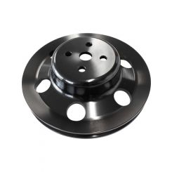 Aeroflow Billet Water Pump Pulley Black For Ford 302-351C 4-Bolt