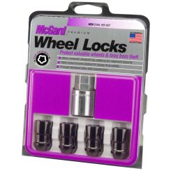 McGard Wheel Lock Nut Set 4pk. Cone Seat 1/2-20 3/4 & 13/16 Dual Hex 1.4