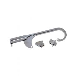 Aeroflow Billet Throttle Cable Bracket 4150 Style Chrome