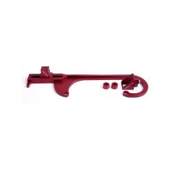 Aeroflow Billet Throttle Cable Bracket 4150 Style Red