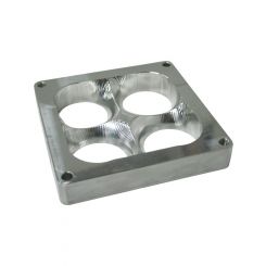 Aeroflow 1" Tapered Velocity Carburettor Spacer Raw For 4500 Flange