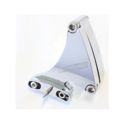 Aeroflow 6-3/8" Adjustable Timing Pointer Chrome For Small Block Chev AF64-2050C