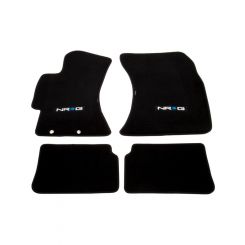 NRG Floor Mats For 2009-2011 Subaru Impreza WRX/STi NRG Logo 4pc.