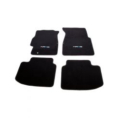 NRG Floor Mats For 96-00 Honda Civic 2DR & 3DR EK9 Logo 4pc.