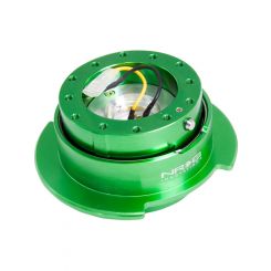 NRG Quick Release Kit Gen 2.5 Green Body / Titanium Chrome Ring
