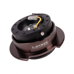 NRG Quick Release Kit Gen 2.5 Black / Black Chrome Ring