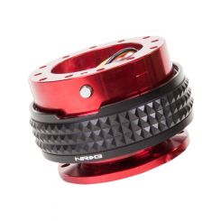 NRG Quick Release Kit Pyramid Edition Red Body / Black Pyramid Ri…