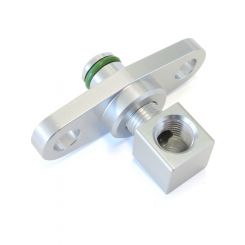 Aeroflow Fuel Rail Adapter Raw For Mitsubishi Evo 10 - 40mm Centres