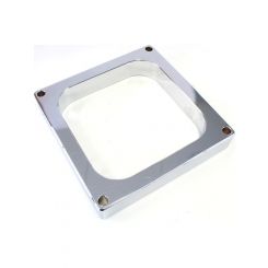 Aeroflow 1 Inch Open High Velocity Carburettor Spacer Chrome