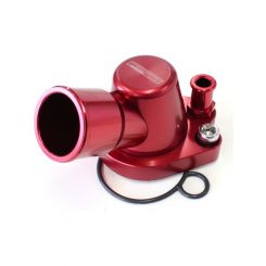 Aeroflow Thermostat Housing Red For Holden 253-308 Opt Heater Out