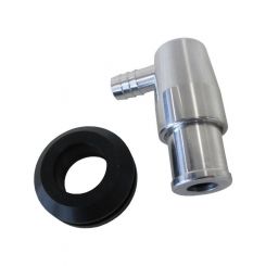 Aeroflow Billet PCV Valve With 3/8 Inch Barb Polished