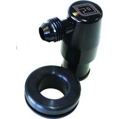 Aeroflow Billet PCV Valve With -6AN Black