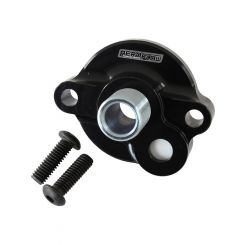 Aeroflow Spin-On Filter Mount Black Anodised For SB/BB Chev & V6