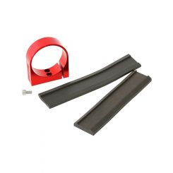 Aeroflow Single Billet Fuel Pump Bracket For Aero F/Bosch 044 Red
