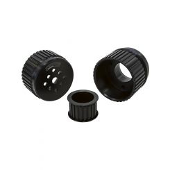 Aeroflow Gilmer Drive Kit Black For Chev V8 - Long Water Pump