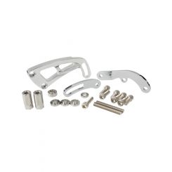 Aeroflow Alloy Power Steering Bracket Mid mount Passenger Side